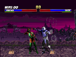 Mortal Kombat Trilogy (Europe) In game screenshot